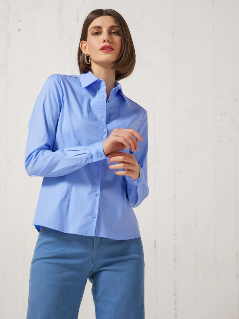 CAMILA cotton shirt - 3 colors