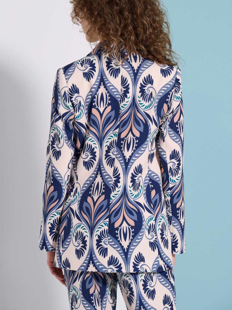 GEMMA printed blazer