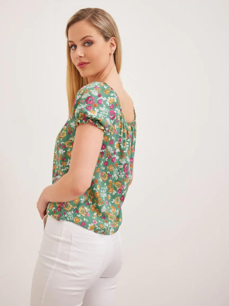 ALESSANDRA floral top