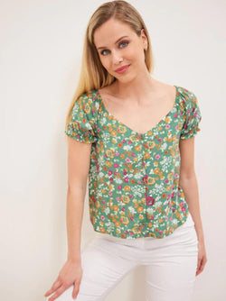 ALESSANDRA floral top