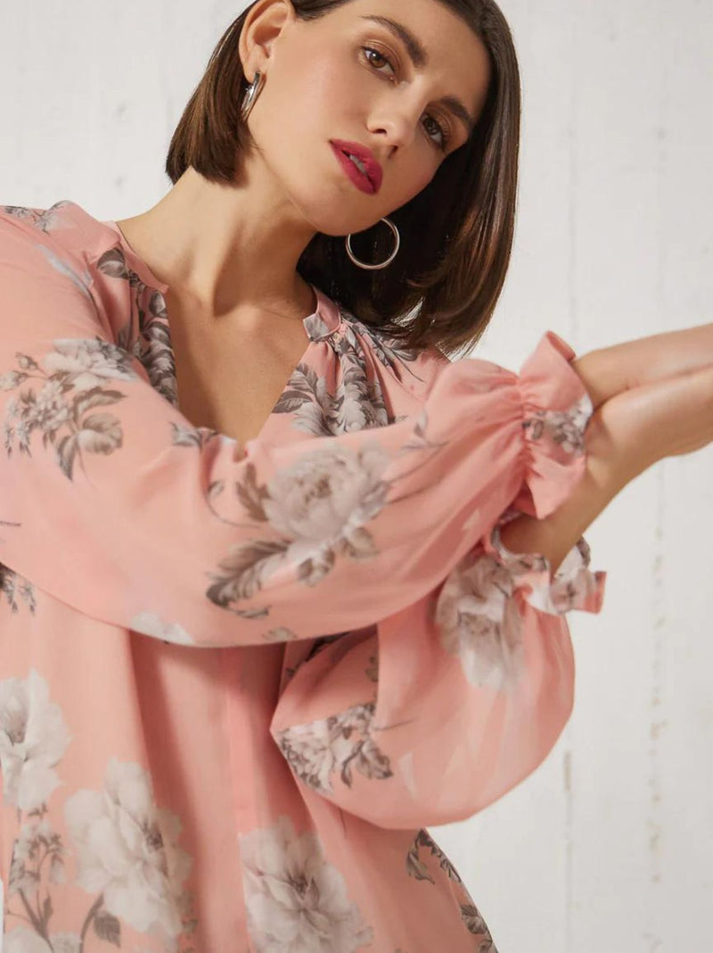 CASSIA floral blouse