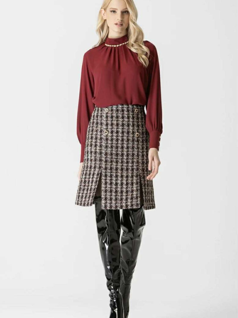 EMELIA tweed ταγιέρ σετ