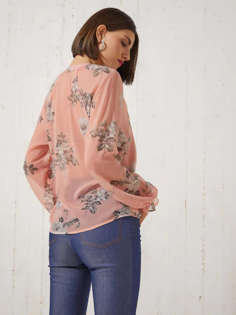 CASSIA floral blouse