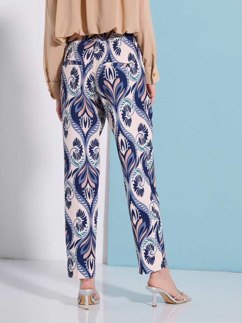 GEMMA printed trousers