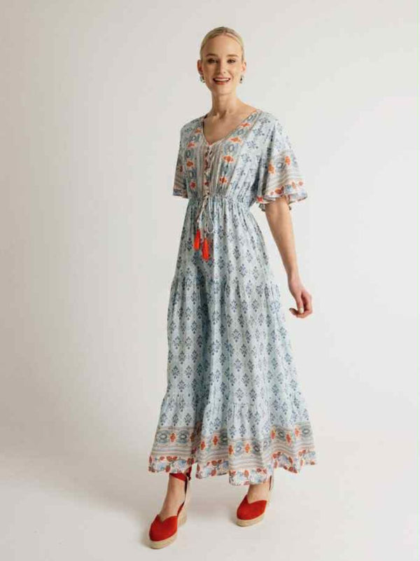 NAXOS boho φόρεμα