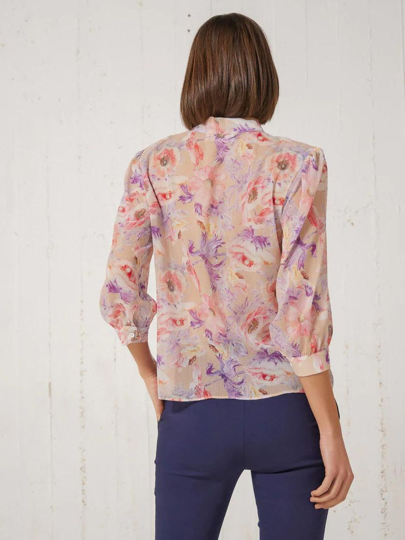 AURA floral blouse - 2 colors