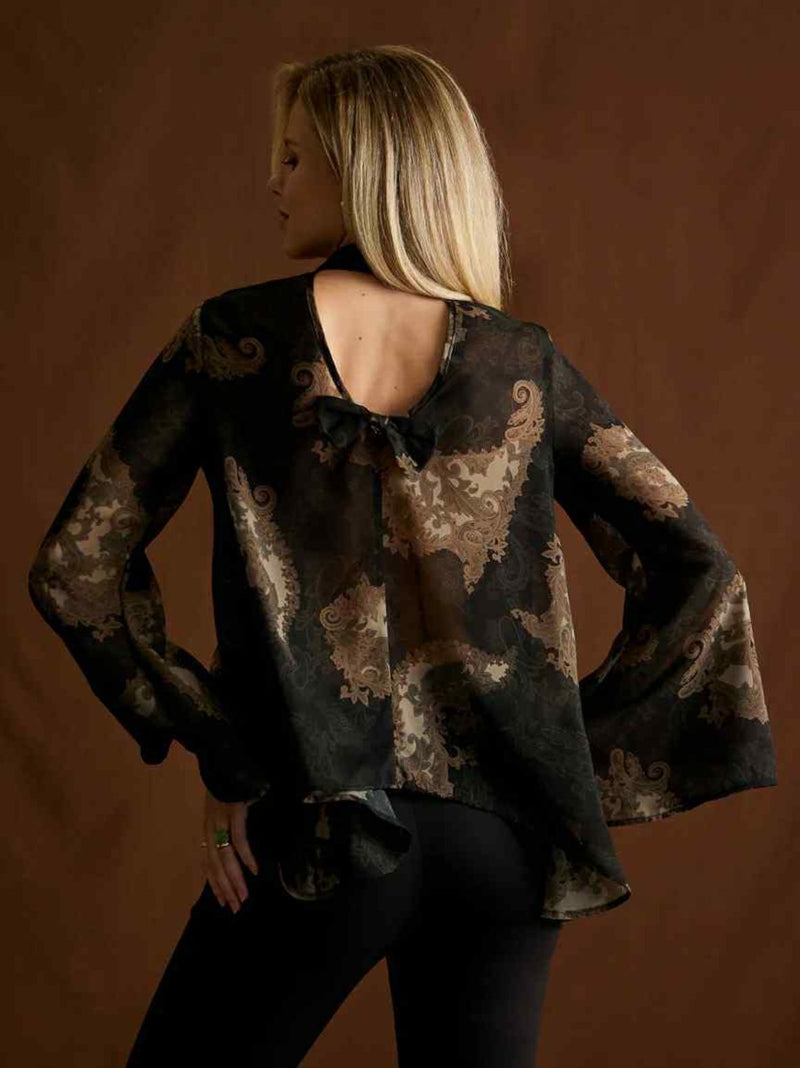 PENELOPE μπλούζα με λαχούρια