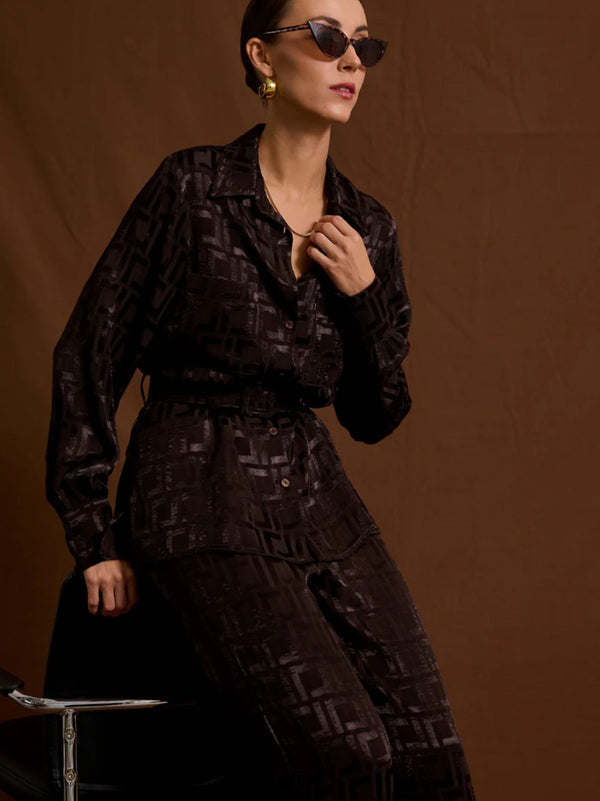 MIRABELLE σετ με satin εφέ