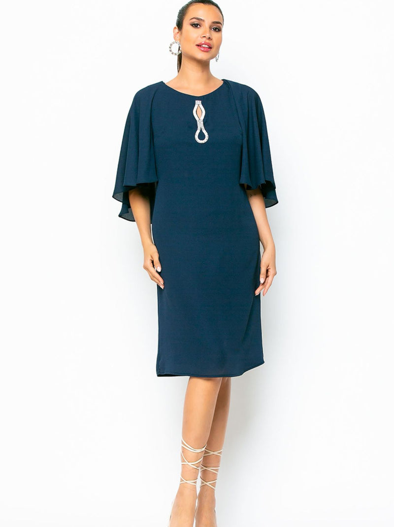 PARIS navy blue dress