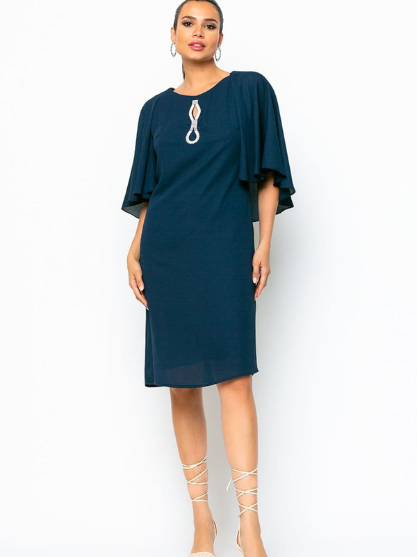 PARIS navy blue dress