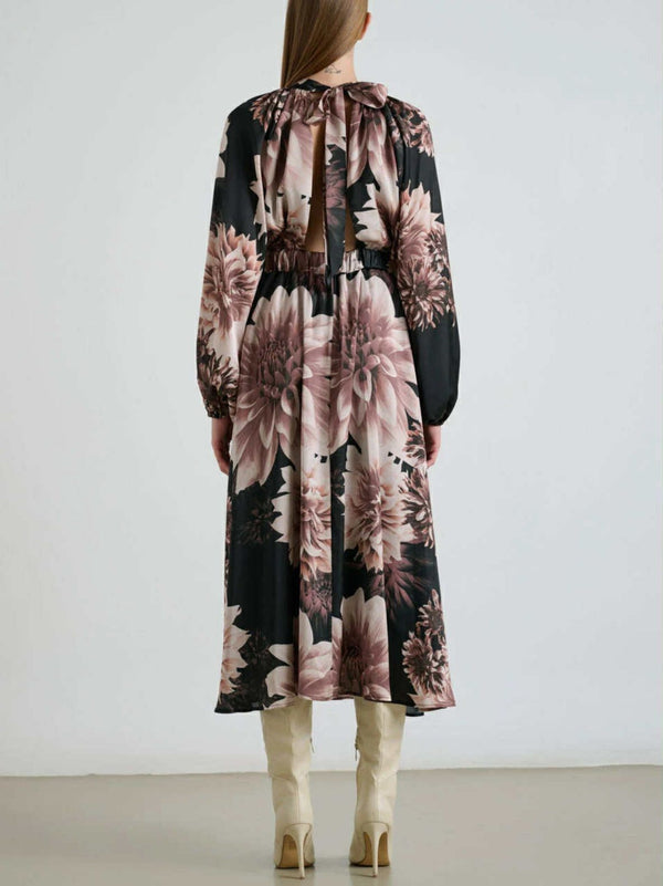 ILYA σατέν φόρεμα