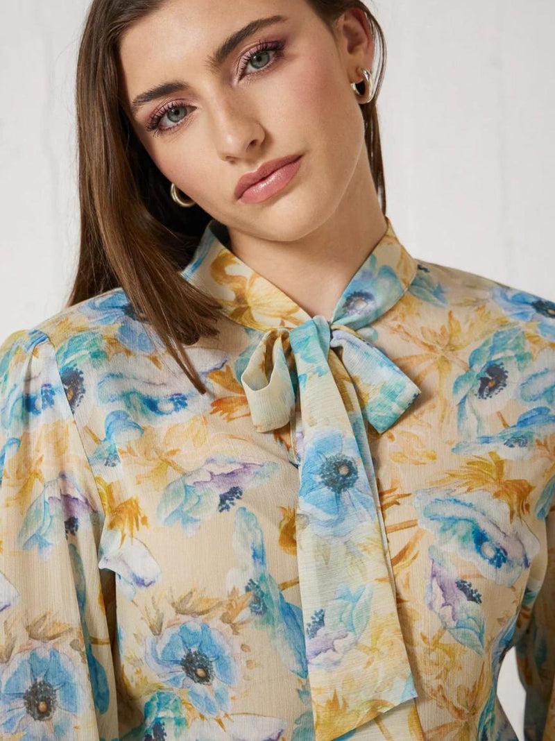 AURA floral blouse - 2 colors