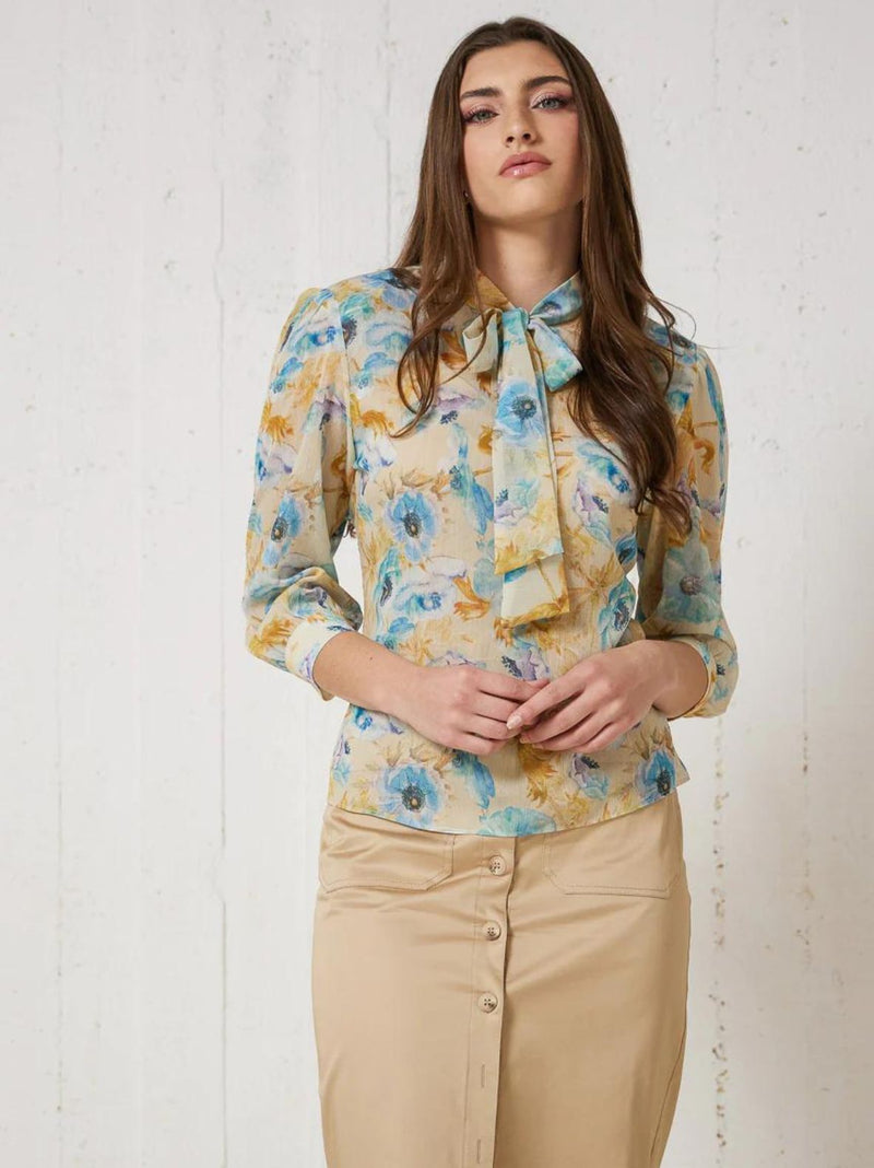 AURA floral blouse - 2 colors