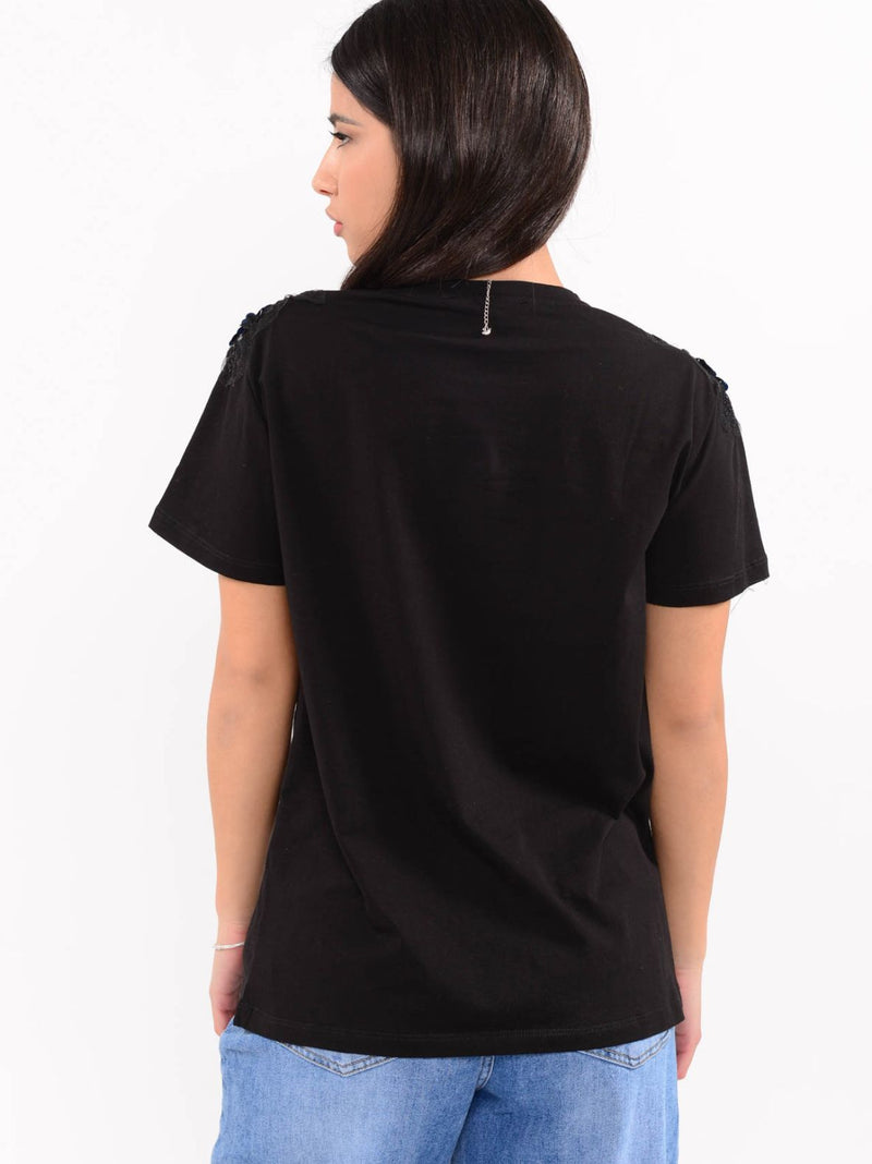 ILYA embellished t-shirt - 2 colors