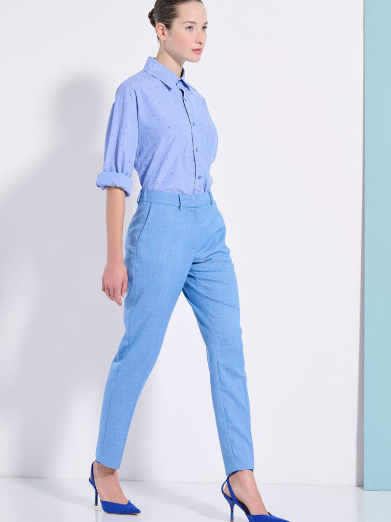 FELICITY light blue trousers