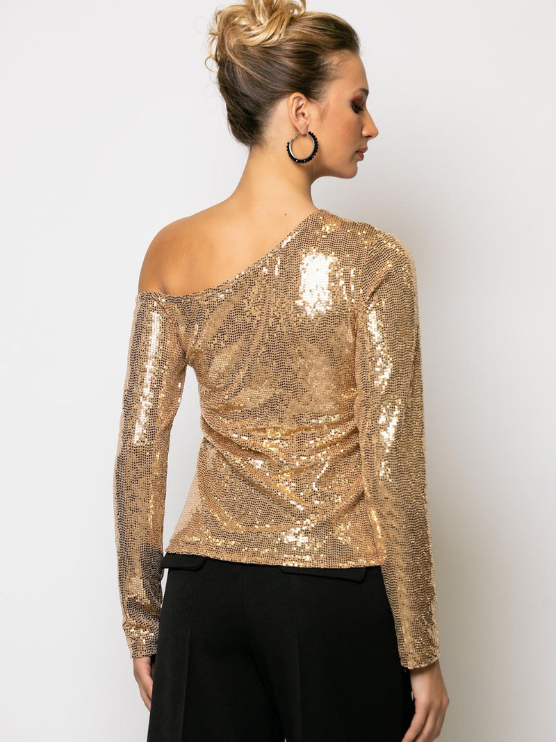 HELEN sequin top - 2 colors in