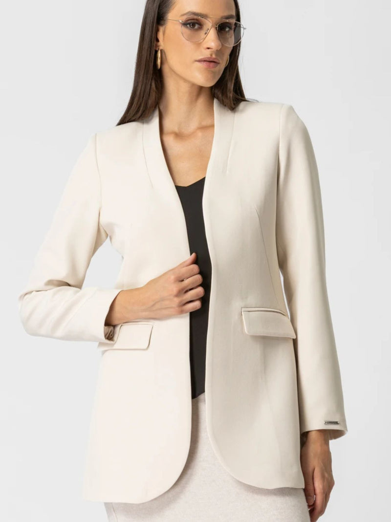 LOGAN (2) μακρύ σακάκι χωρίς κουμπιά - πολλά χρώματα