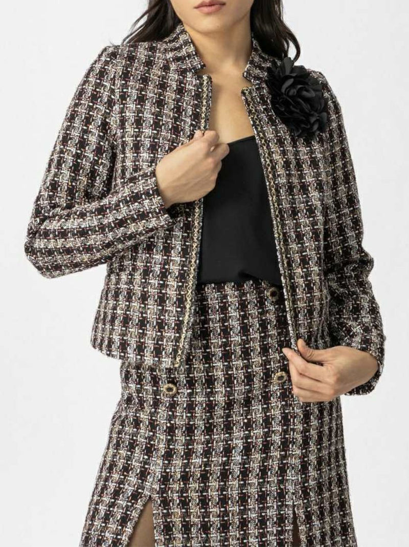 EMELIA tweed ταγιέρ σετ