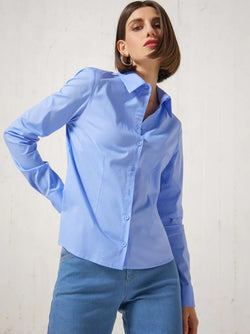 CAMILA cotton shirt - 3 colors