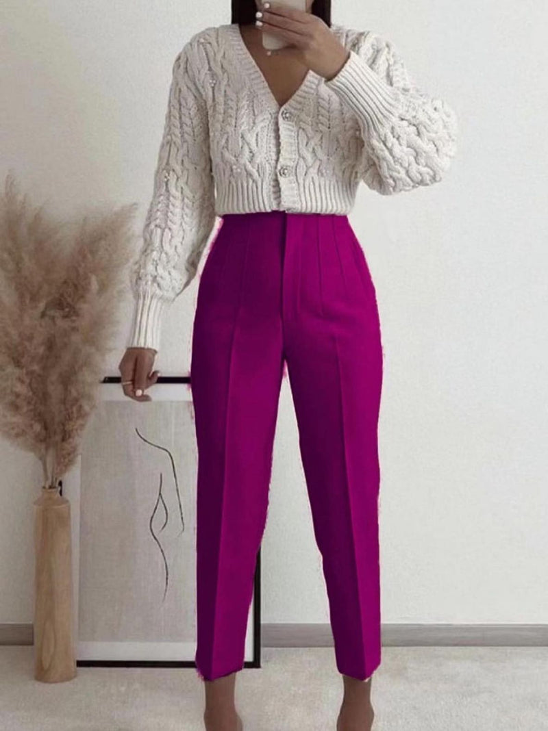 PEYTON high waist trousers - 2 colors