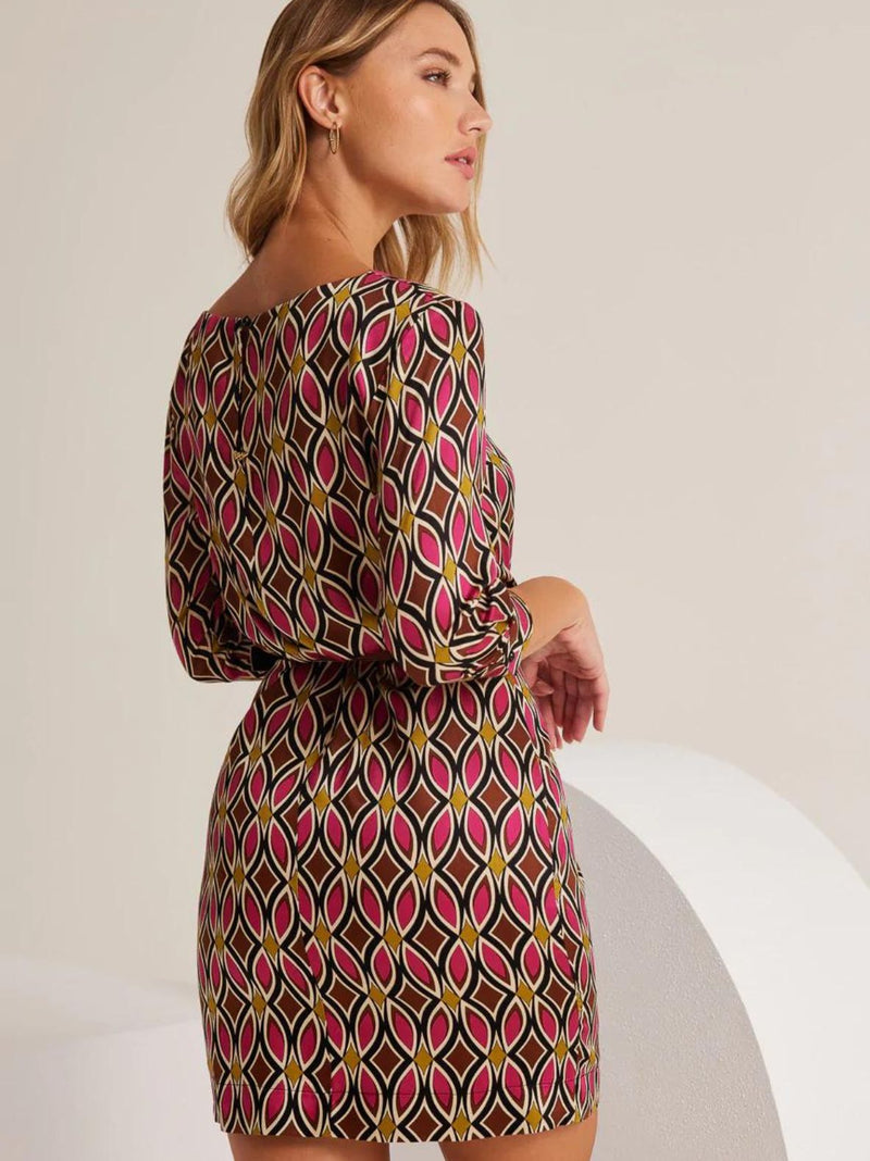 GLORIA printed dress