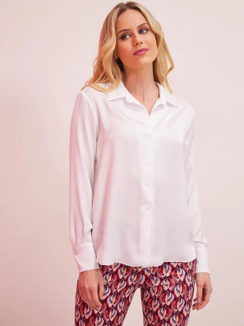 AGNES satin shirt - 4 colors