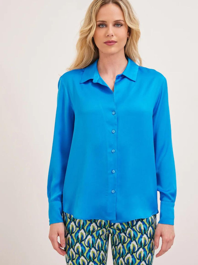 AGNES satin shirt - 4 colors