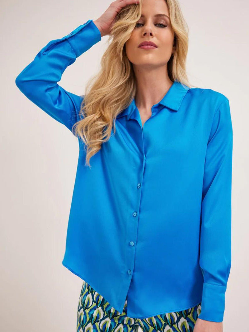 AGNES satin shirt - 4 colors