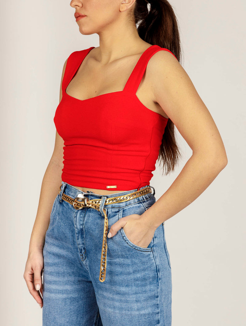 GABRIELLA cropped top - 3 COLORS