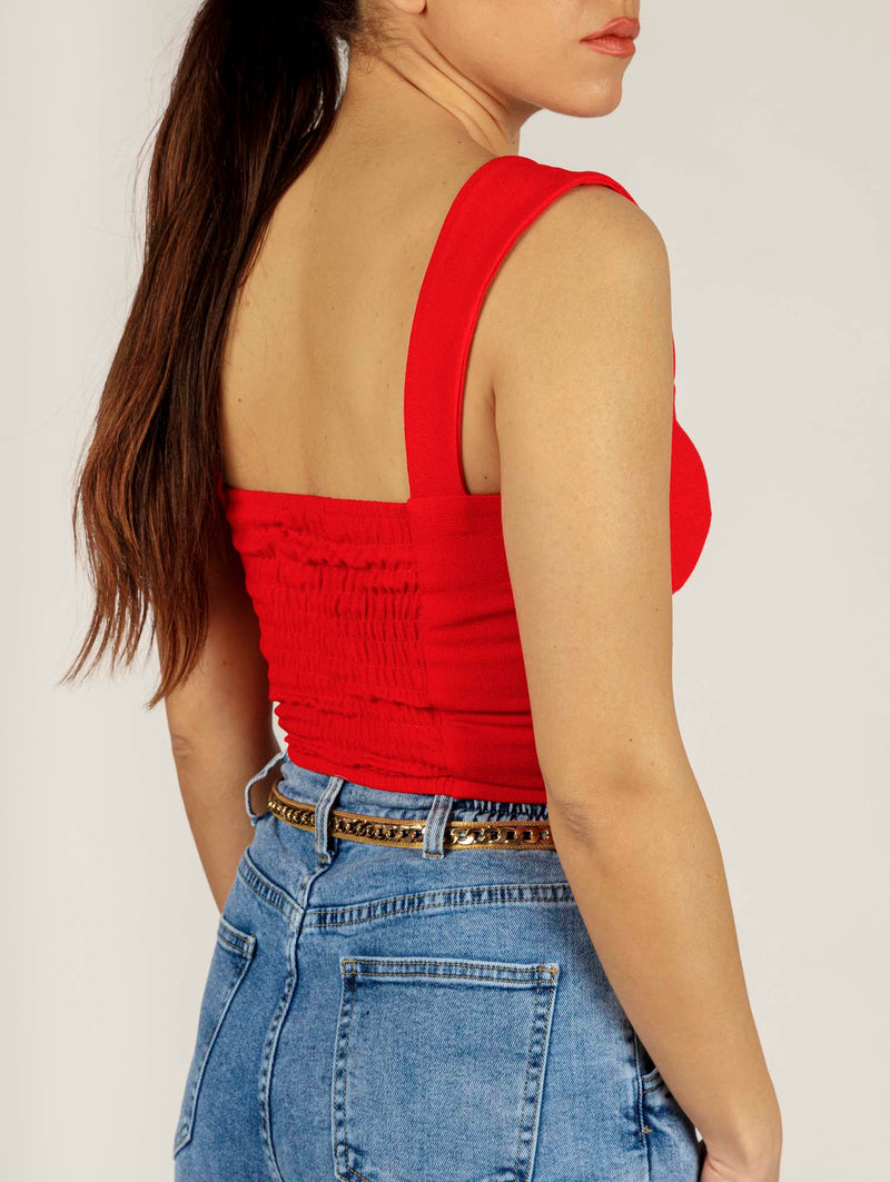 GABRIELLA cropped top - 3 COLORS