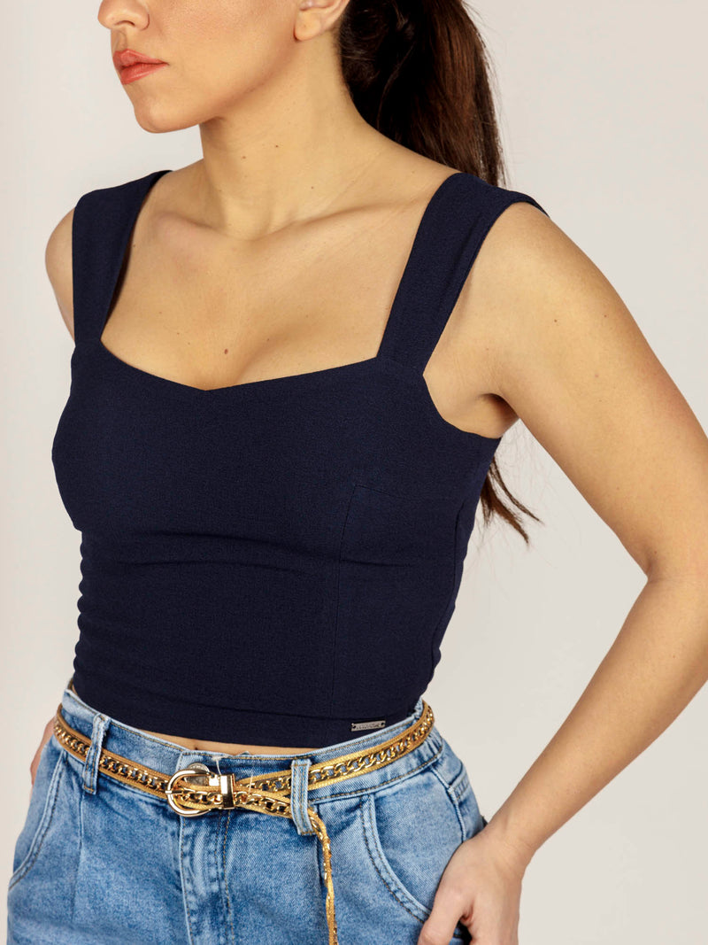 GABRIELLA cropped top - 3 COLORS