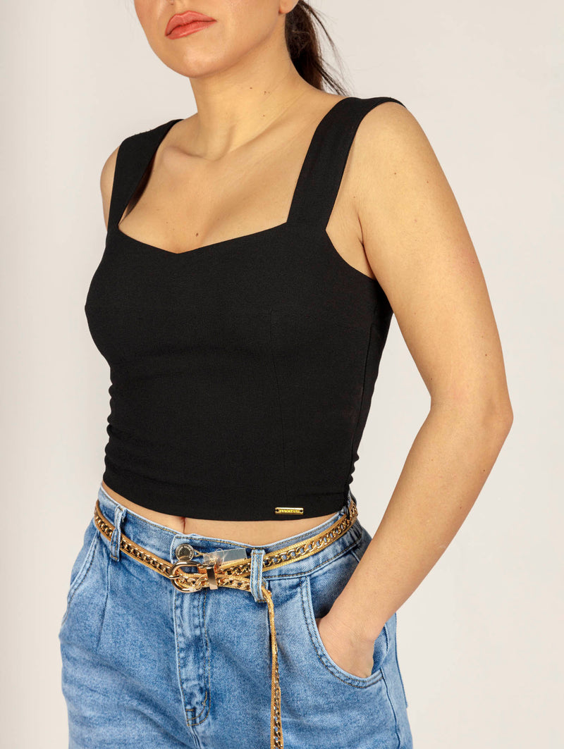 GABRIELLA cropped top - 3 COLORS