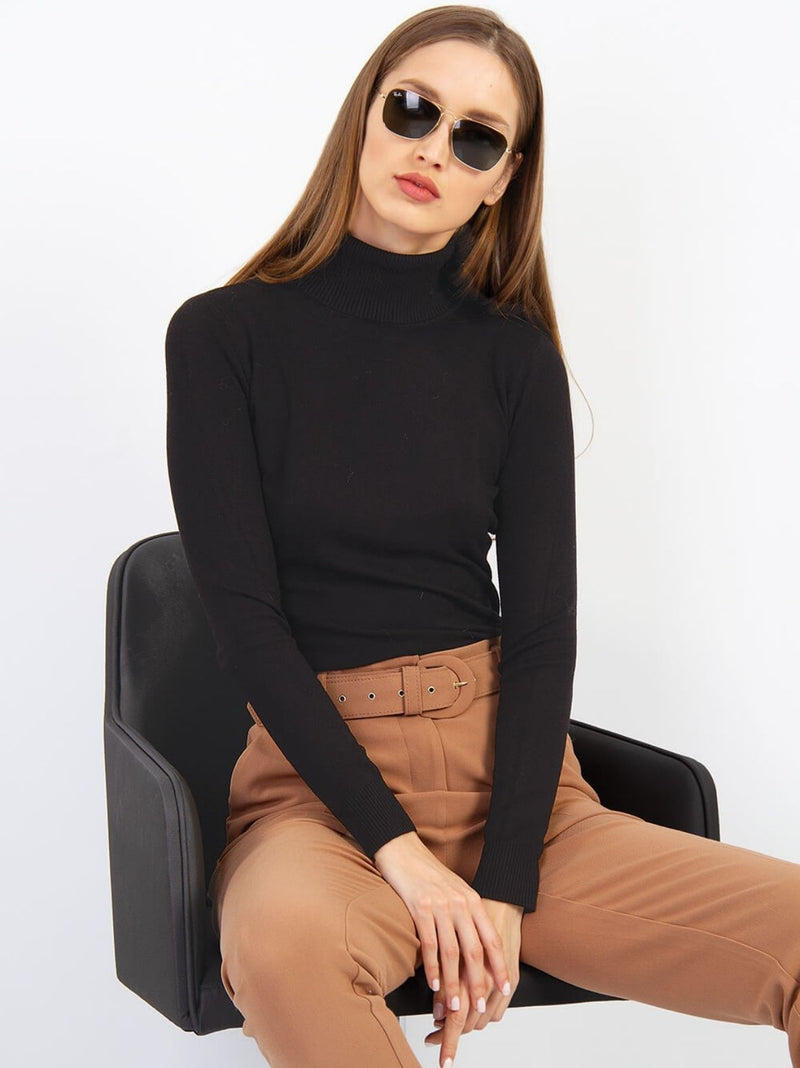 ELIZA turtle neck basic knit - EXTRA COLORS