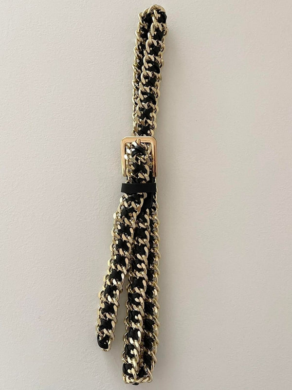 CALLIOPE gold/black belt