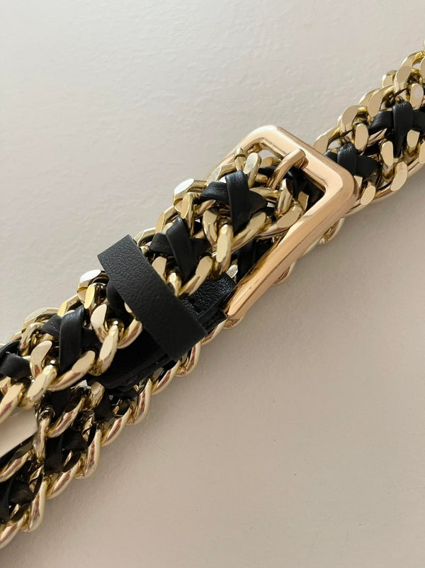 CALLIOPE gold/black belt