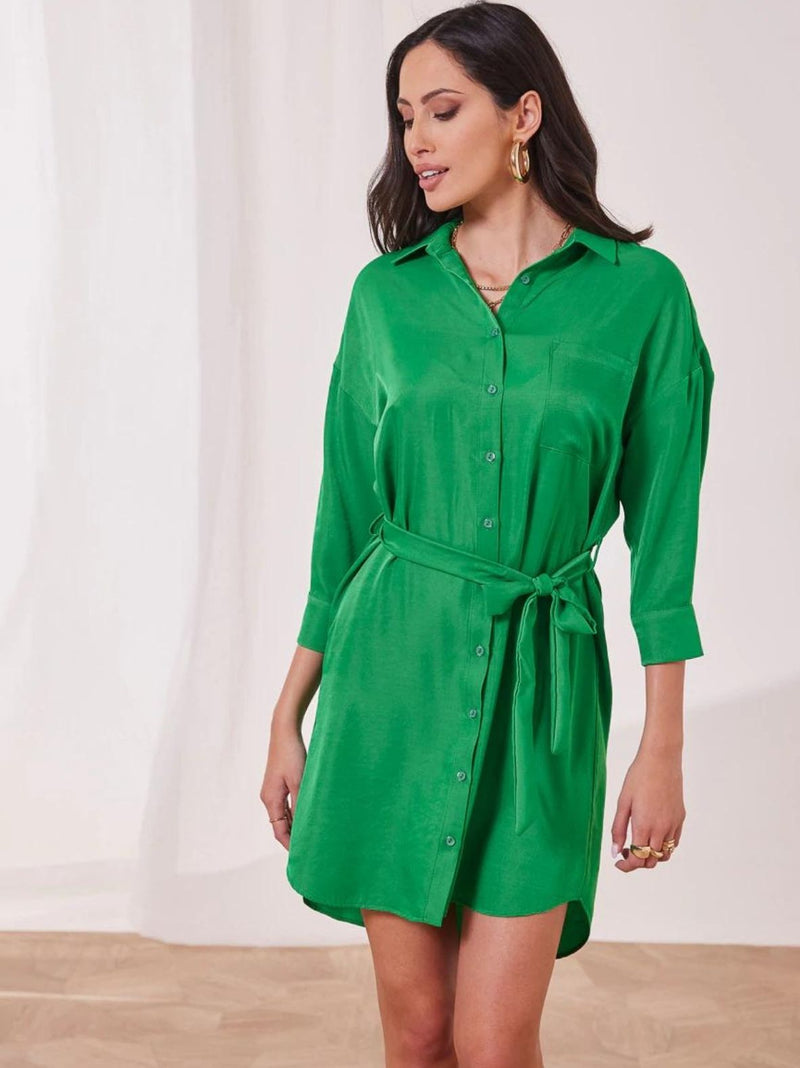 FRIDA shirt dress - 2 colors