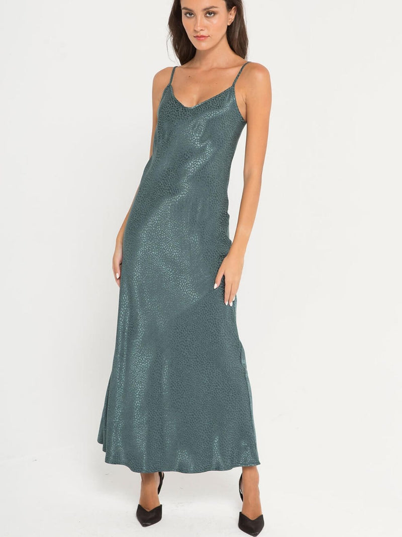 RHEA satin slip dress - 2 COLORS