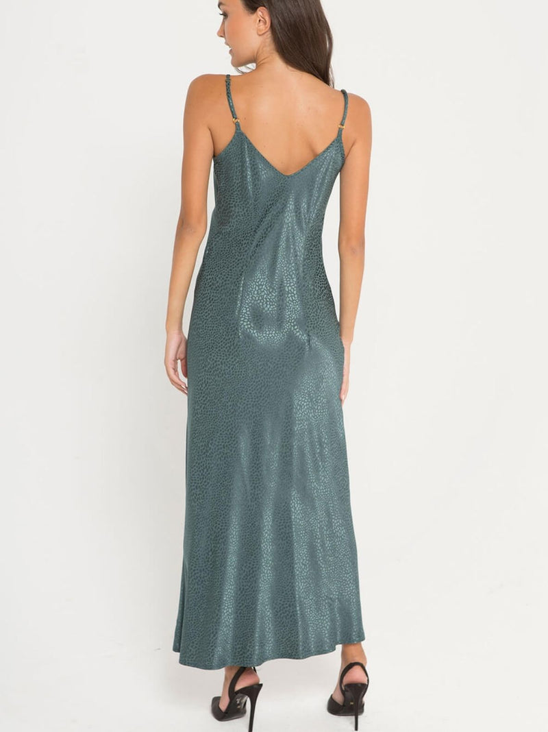 RHEA satin slip dress - 2 COLORS