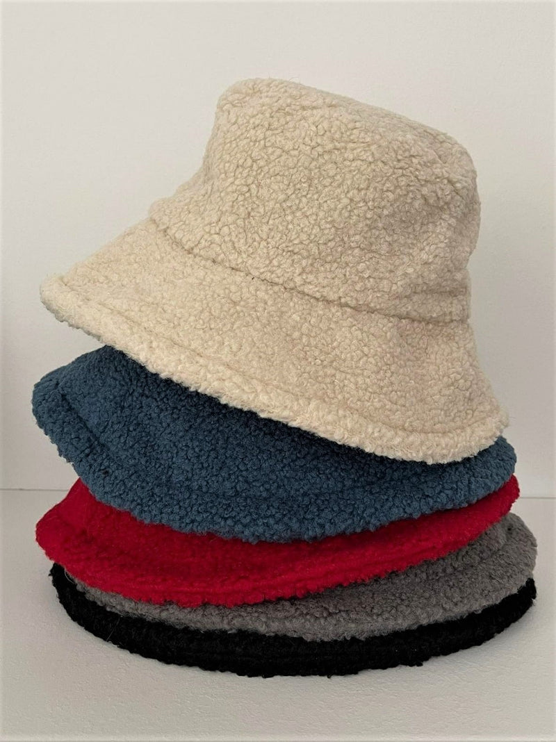 TESSA boucle bucket hat - 5 colors