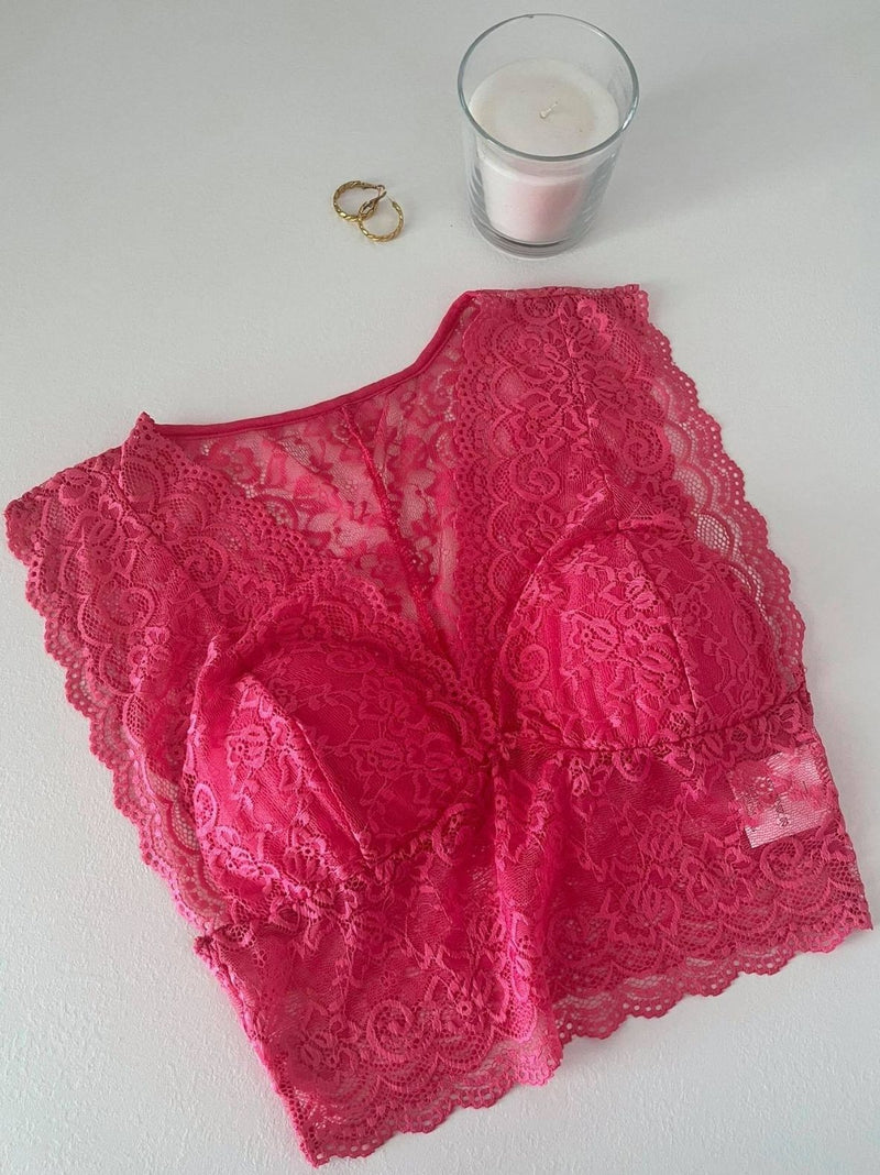 JASMINE lace bralette top - 5 COLORS