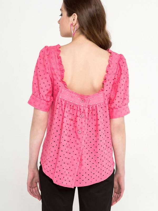 JEMMA broderie top - 2 colors