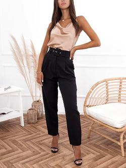 LIA belted trousers - extra colors