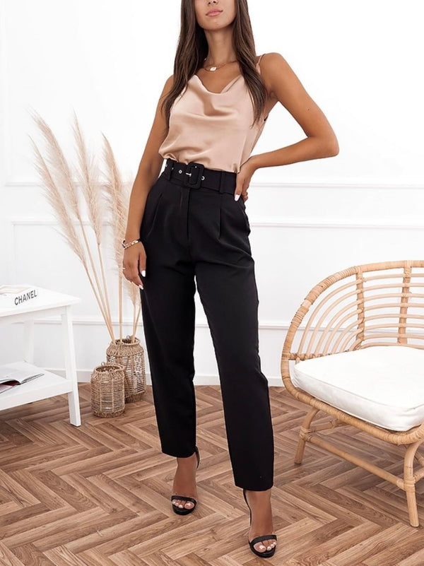 LIA belted trousers - extra colors