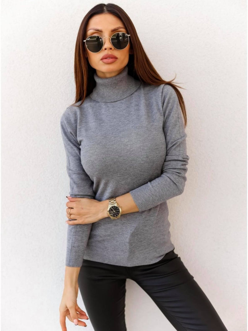 ELIZA turtle neck basic knit - EXTRA COLORS