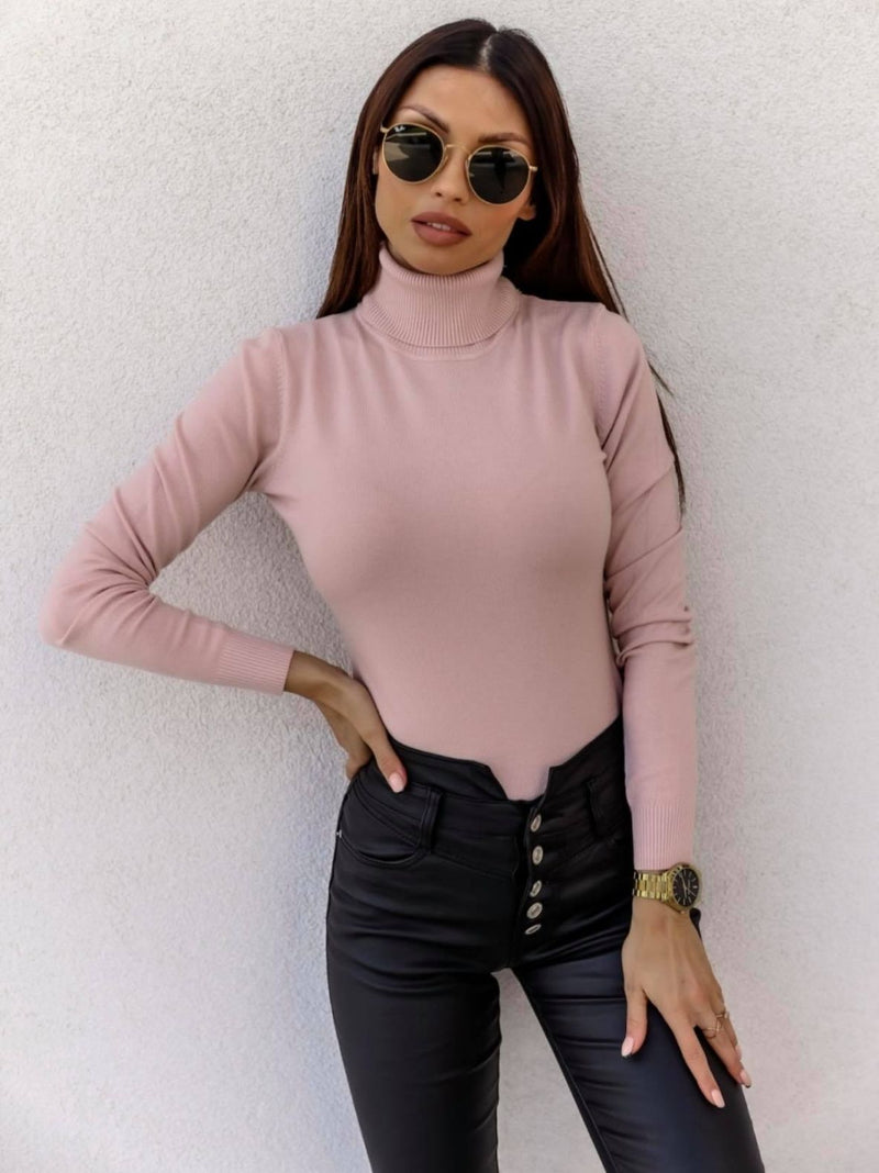 ELIZA turtle neck basic knit - EXTRA COLORS