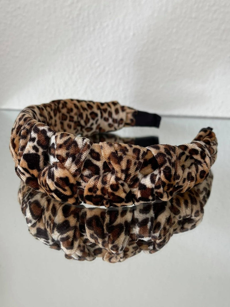 JEANNE leopard headband - 2 COLORS